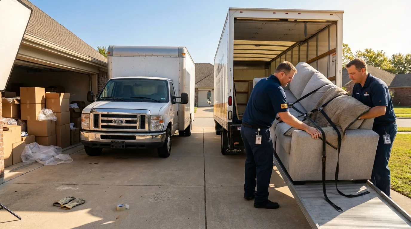 DIY truck vs professional crew comparison in Siloam Springs