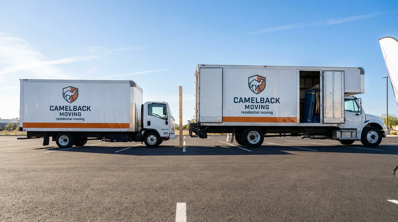 Moving truck size capacity guide in Siloam Springs